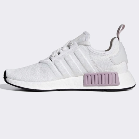 NWT adidas NMD_R1 White Running Workout Shoes - Picture 6 of 8